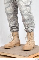  Photos Army Man in Camouflage uniform 5 20th century US air force camouflage leather shoes trousers 0002.jpg